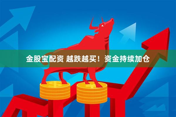金股宝配资 越跌越买！资金持续加仓