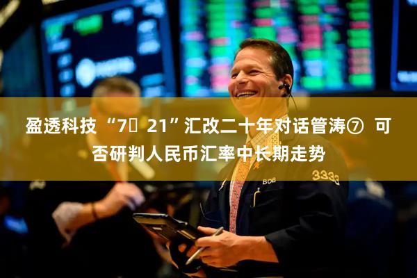 盈透科技 “7・21”汇改二十年对话管涛⑦  可否研判人民币汇率中长期走势